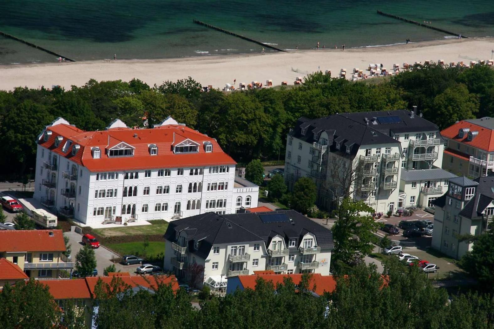 Am Weststrand Aparthotel Kuehlungsborn Exterior foto