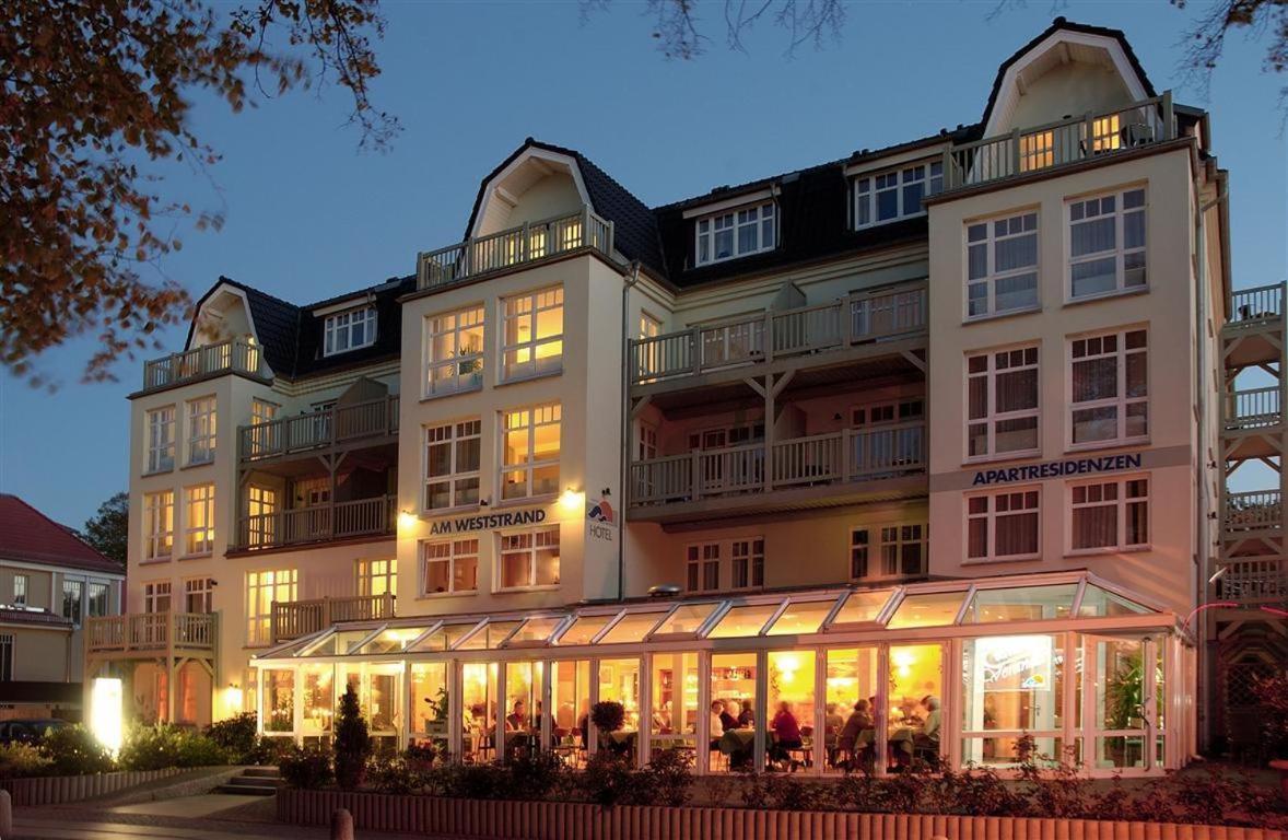 Am Weststrand Aparthotel Kuehlungsborn Exterior foto