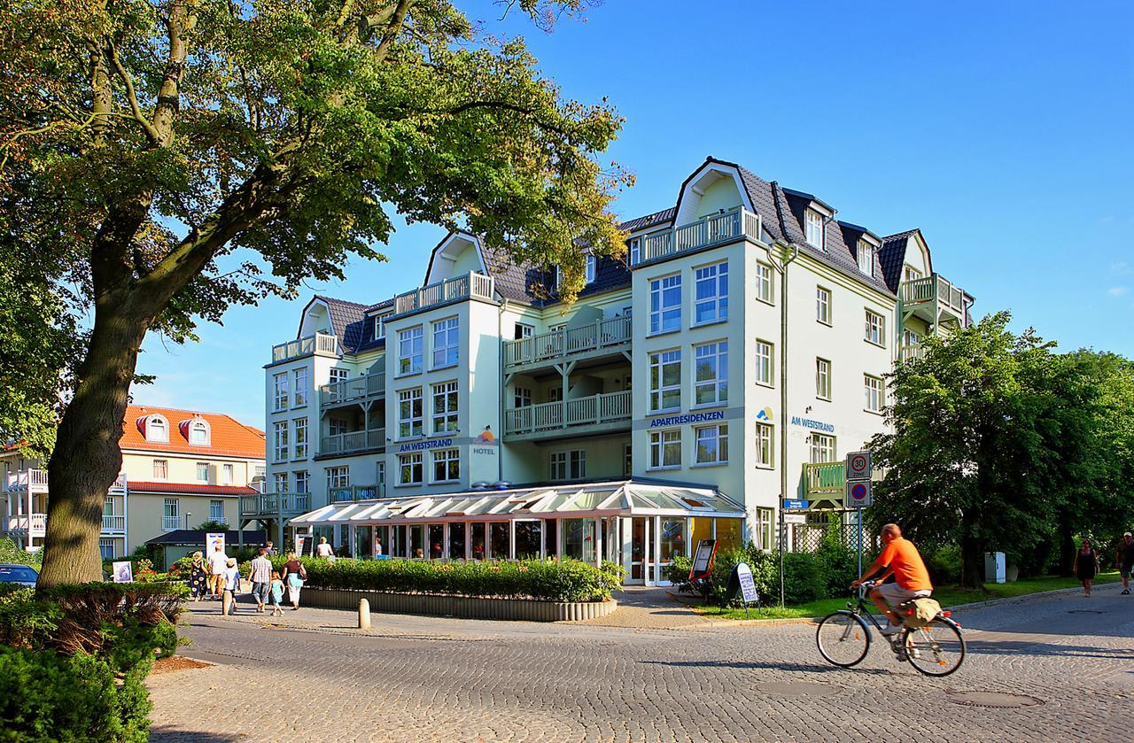 Am Weststrand Aparthotel Kuehlungsborn Exterior foto